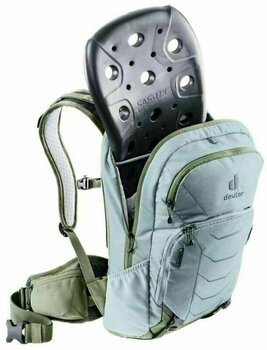 Cycling backpack and accessories Deuter Attack 14 SL Sage/Khaki Backpack - 3
