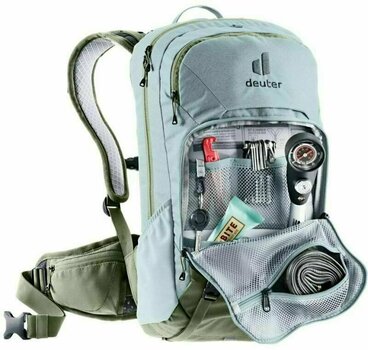 Cycling backpack and accessories Deuter Attack 14 SL Sage/Khaki Backpack - 4