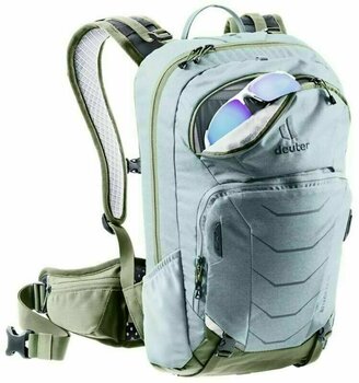 Cycling backpack and accessories Deuter Attack 14 SL Sage/Khaki Backpack - 5