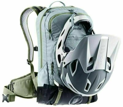 Cycling backpack and accessories Deuter Attack 14 SL Sage/Khaki Backpack - 6
