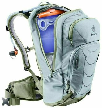 Cycling backpack and accessories Deuter Attack 14 SL Sage/Khaki Backpack - 7