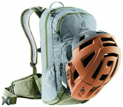 Cycling backpack and accessories Deuter Attack 14 SL Sage/Khaki Backpack - 8