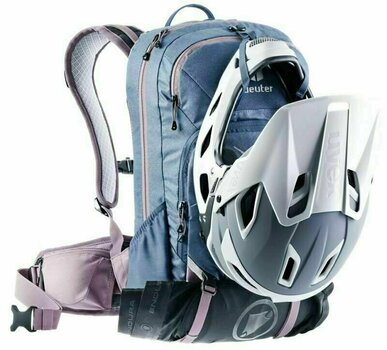 Cycling backpack and accessories Deuter Attack 14 SL Marine/Grape Backpack - 8