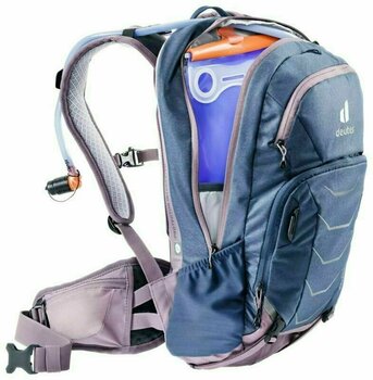 Cycling backpack and accessories Deuter Attack 14 SL Marine/Grape Backpack - 9