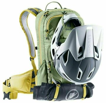 Cycling backpack and accessories Deuter Attack 16 Khaki/Turmeric Backpack - 6