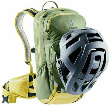 Cycling backpack and accessories Deuter Attack 16 Khaki/Turmeric Backpack - 8