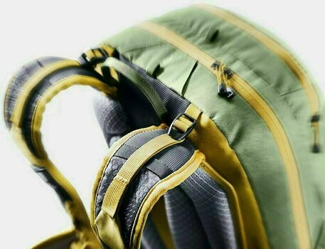 Cycling backpack and accessories Deuter Attack 16 Khaki/Turmeric Backpack - 10
