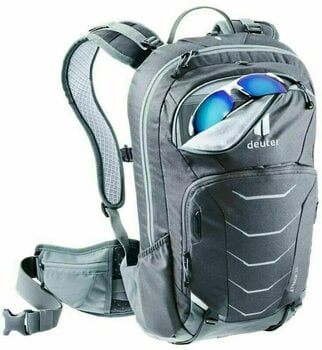 Cycling backpack and accessories Deuter Attack 16 Graphite/Shale Backpack - 5