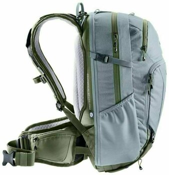 Cycling backpack and accessories Deuter Attack 18 SL Sage/Khaki Backpack - 3
