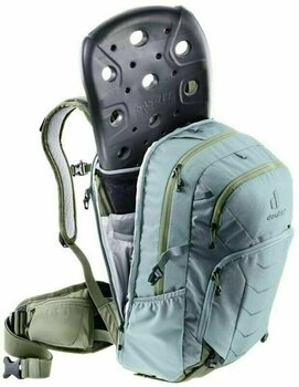 Cycling backpack and accessories Deuter Attack 18 SL Sage/Khaki Backpack - 4