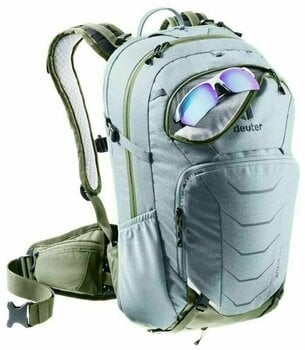 Cycling backpack and accessories Deuter Attack 18 SL Sage/Khaki Backpack - 6