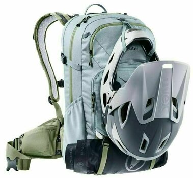 Cycling backpack and accessories Deuter Attack 18 SL Sage/Khaki Backpack - 7