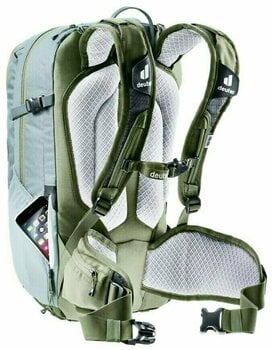 Cycling backpack and accessories Deuter Attack 18 SL Sage/Khaki Backpack - 10
