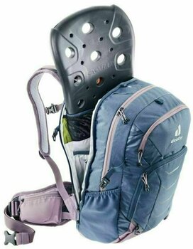 Cycling backpack and accessories Deuter Attack 18 SL Marine/Grape Backpack - 3