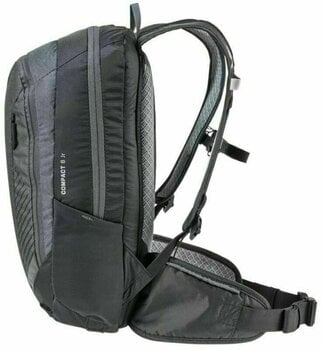 Cycling backpack and accessories Deuter Compact Jr 8 Graphite/Black Backpack - 5