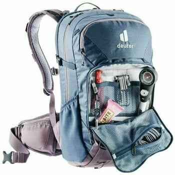 Cycling backpack and accessories Deuter Attack 18 SL Marine/Grape Backpack - 5