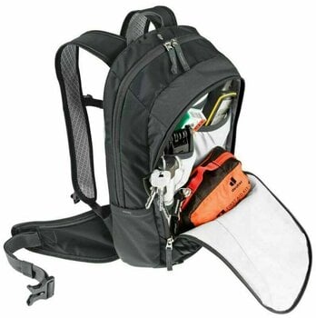 Cycling backpack and accessories Deuter Compact Jr 8 Graphite/Black Backpack - 8