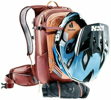 Cycling backpack and accessories Deuter Compact EXP 12 SL Sienna/Red Wood Backpack - 3
