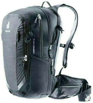Cycling backpack and accessories Deuter Compact EXP 14 Graphite/Black Backpack - 6