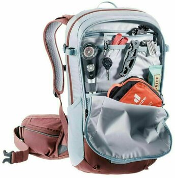 Cycling backpack and accessories Deuter Flyt 12 SL Dusk/Red Wood Backpack - 4