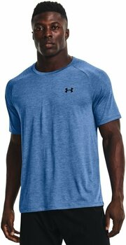 Fitnes majica Under Armour Men's UA Tech 2.0 Short Sleeve Victory Blue/Black S Fitnes majica - 3