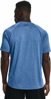 Fitness koszulka Under Armour Men's UA Tech 2.0 Short Sleeve Victory Blue/Black S Fitness koszulka - 4