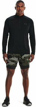 Pulover s kapuco/Pulover Under Armour Men's UA Tech 2.0 1/2 Zip Long Sleeve Black/Charcoal M - 6