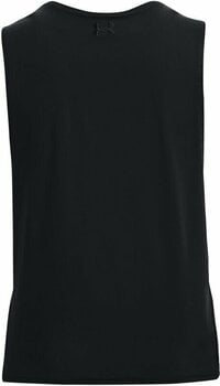 Fitness shirt Under Armour UA HydraFuse 2-in-1 Black/White/Black S Fitness shirt - 2