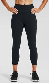 Fitness Trousers Under Armour UA HydraFuse Black/Black/White M Fitness Trousers - 3