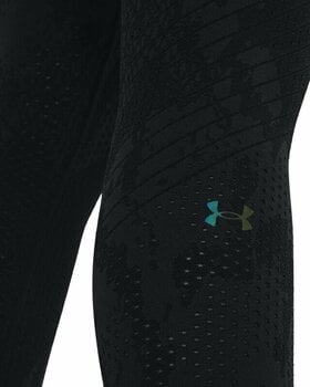 Fitness Trousers Under Armour UA Rush Seamless Black/Black/Metallic Silver S Fitness Trousers - 3