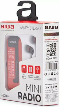 Lecteur de musique portable Aiwa R-22 Lecteur de musique Red - 7