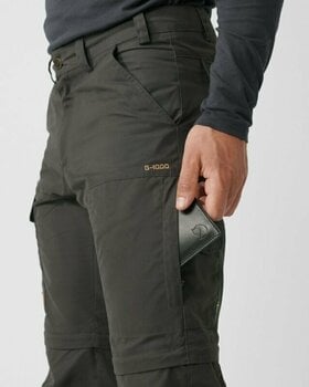 Spodnie outdoorowe Fjällräven Karl Pro Zip-off Dark Grey 54 Spodnie outdoorowe - 6