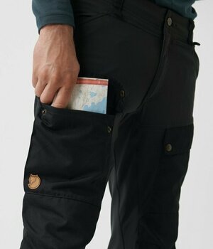 Pantaloni Fjällräven Keb Black 48 Pantaloni - 5