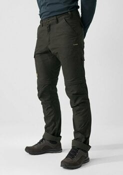 Spodnie outdoorowe Fjällräven Karl Pro Zip-off Dark Grey 50 Spodnie outdoorowe - 8