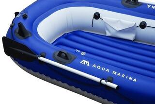 Inflatable Boat Aqua Marina Wildriver + T-18 Electric Motor -/283 cm/White-Blue - 2