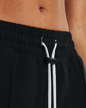 Fitness spodnie Under Armour Summit Knit Black/White/Black M Fitness spodnie - 7