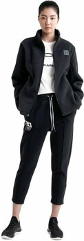 Fitness spodnie Under Armour Summit Knit Black/White/Black M Fitness spodnie - 11