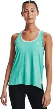 Fitness T-Shirt Under Armour UA Knockout Mesh Back Neptune/Neptune/White S Fitness T-Shirt - 3