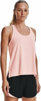Fitness shirt Under Armour UA Knockout Mesh Back Retro Pink/Retro Pink/Pink Note S Fitness shirt - 3