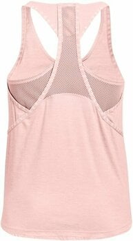 Fitness shirt Under Armour UA Knockout Mesh Back Retro Pink/Retro Pink/Pink Note XL Fitness shirt - 2