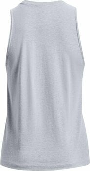 Fitness shirt Under Armour Live Sportstyle Graphic Mod Gray Light Heather/Black M Fitness shirt - 2