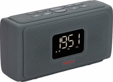Radio alarm clock
 Aiwa CRU-80BT Grey (Just unboxed) - 3