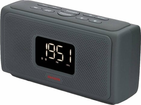 Radio z budzikiem Aiwa CRU-80BT Szary (Tylko rozpakowane) - 4