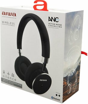 Cuffie Wireless On-ear Aiwa HSTBTN-800BK Nero - 6