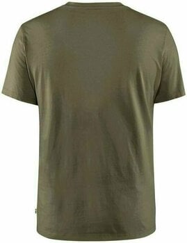 Outdoor T-Shirt Fjällräven Arctic Fox Dark Olive S T-Shirt - 2