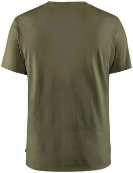 Outdoor T-Shirt Fjällräven Arctic Fox Dark Olive L T-Shirt - 2