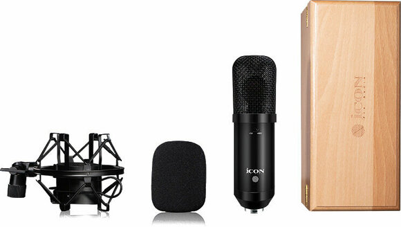 Kondenzátorový studiový mikrofon iCON M4 Kondenzátorový studiový mikrofon - 4