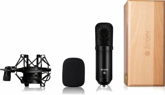 Kondenzátorový studiový mikrofon iCON M5 Kondenzátorový studiový mikrofon - 4
