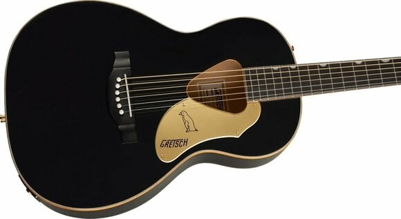 Elektroakustinen kitara Gretsch G5021E Rancher Penguin Musta - 3