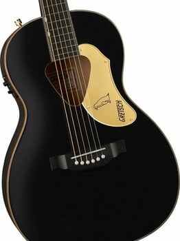 Electro-acoustic guitar Gretsch G5021E Rancher Penguin Black - 4